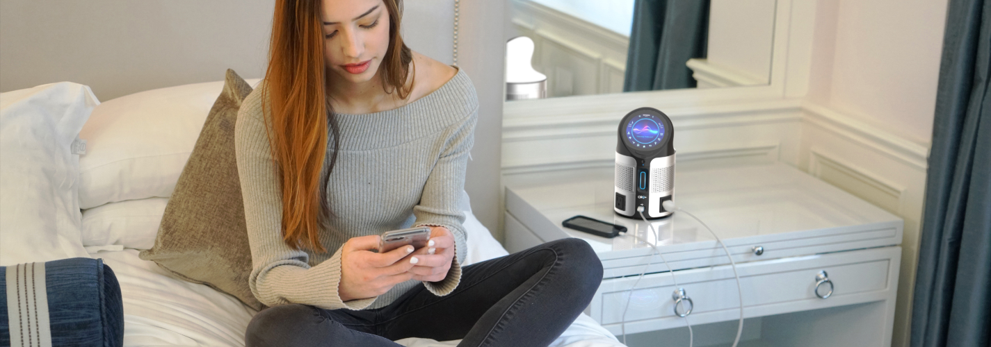 Guest Experience, Hotel Guest, CIRQ+, Energy Management System, Smart Room Technology, Sustainability Technology, Alexa Capable, Blue Tooth Speaker, Touchscreen, Voice Capabilities, Hospitality Technology